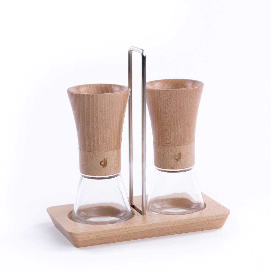 Dárková sada mlýnků na koření FARO buk, přírodní